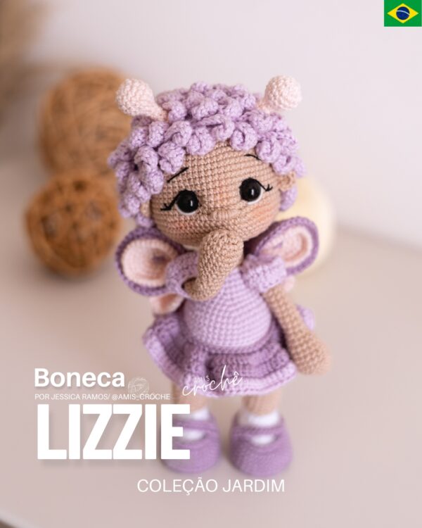 Lizzie / Boneca  Borboleta / PDF