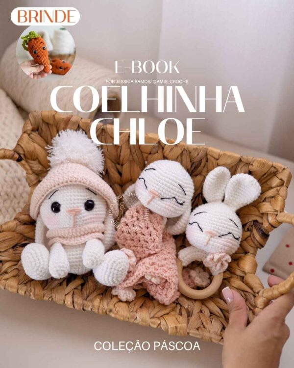 Coelhinha Chloe kit / Produto Digital