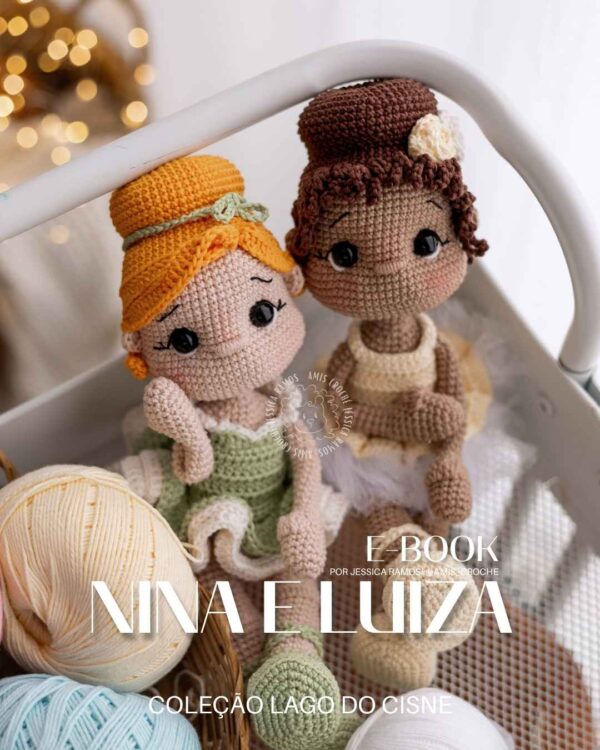 Boneca Mel / Produto Digital – Amis crochê